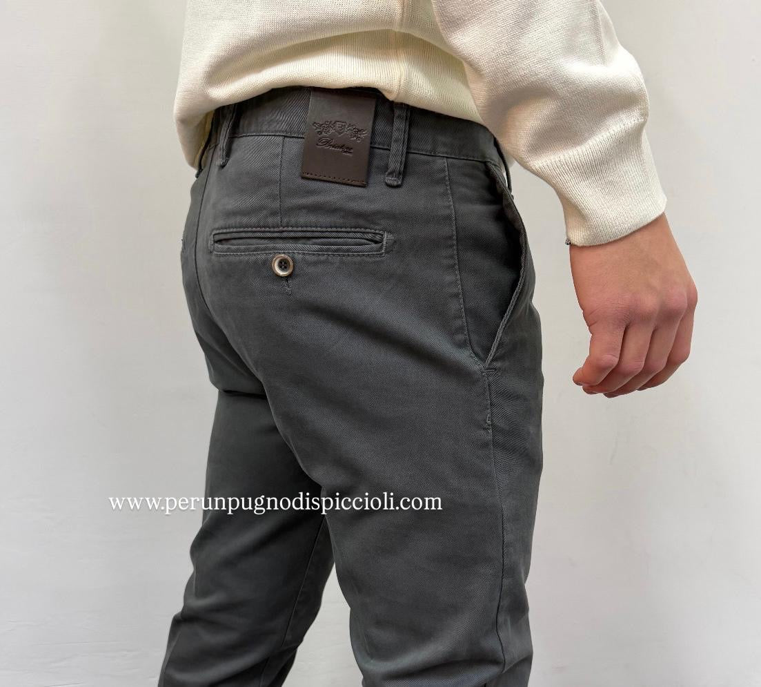 Pantalone Briatore tasca america in gabardina