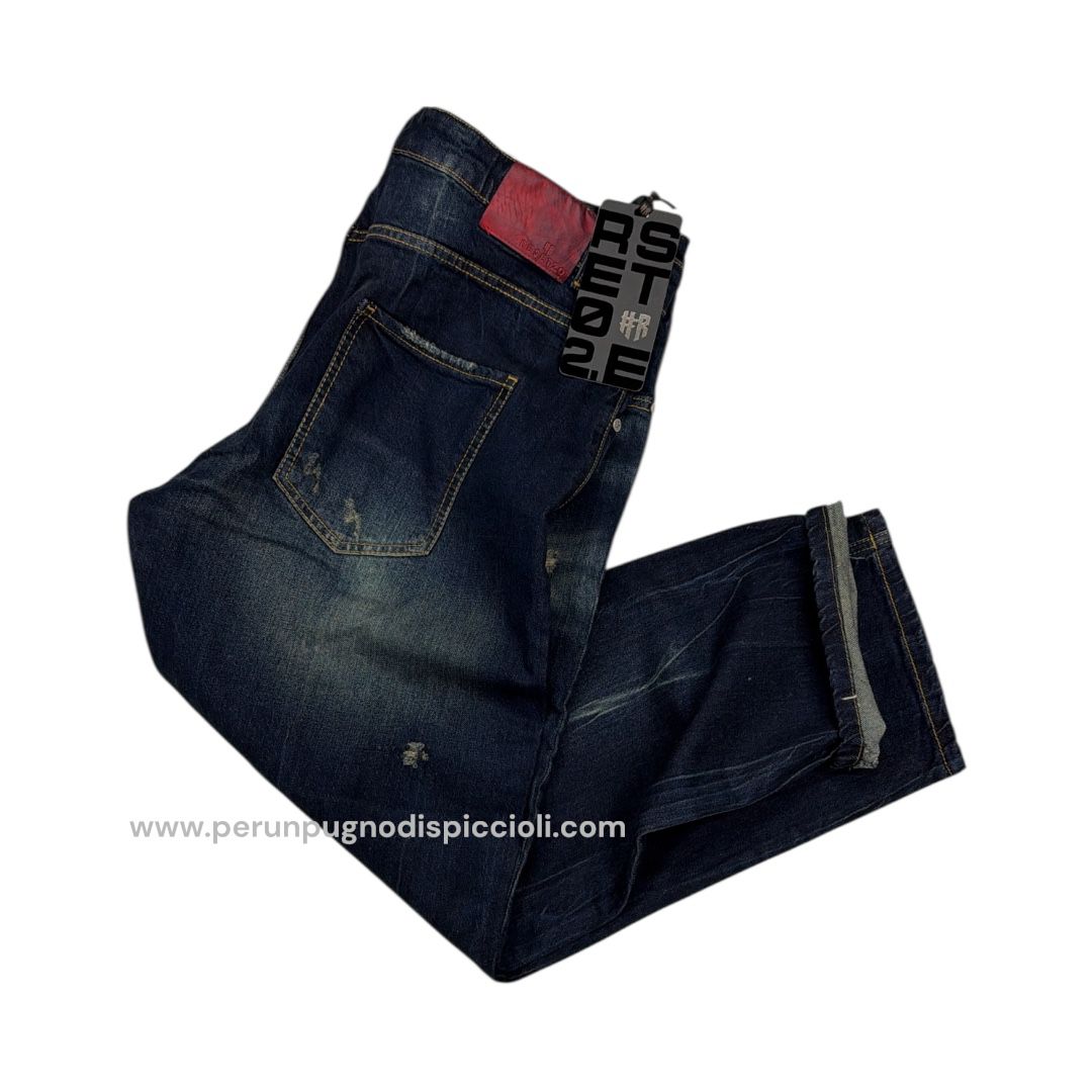 Jeans Reset art: rott spruzz 8