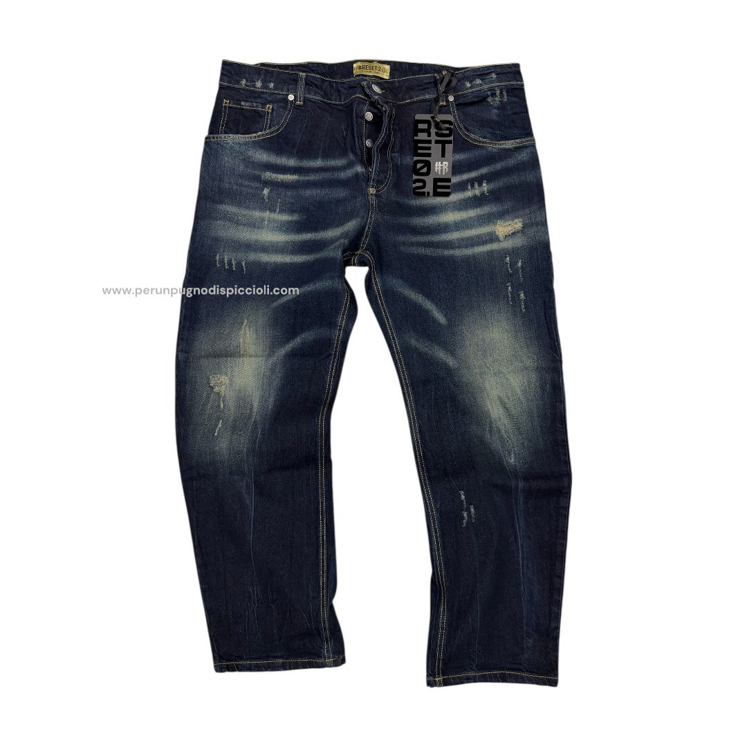 Jeans Reset art: rott spruzz 8