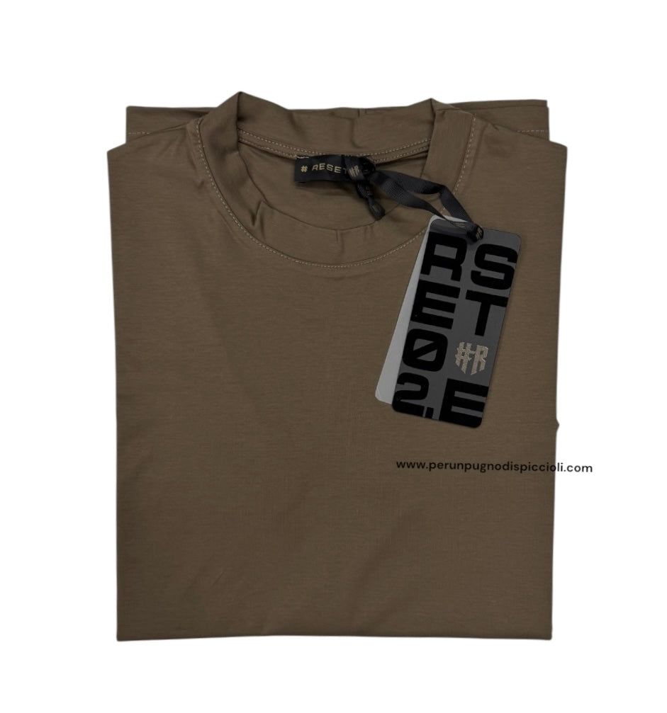 T-Shirt Reset 2.0 in filo di scozia