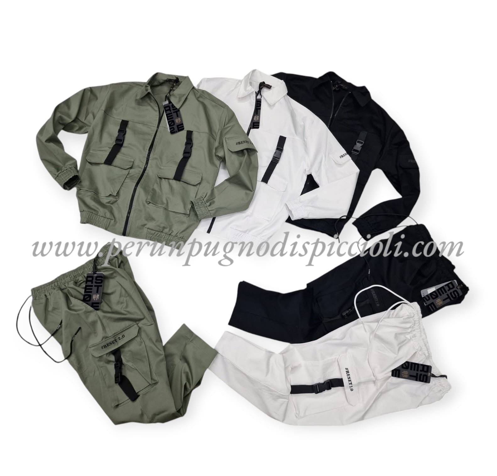 Completo Reset 2.0 over tasca con fibia