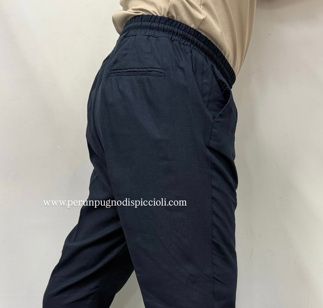 Pantalaccio in lino e viscosa art: campa51