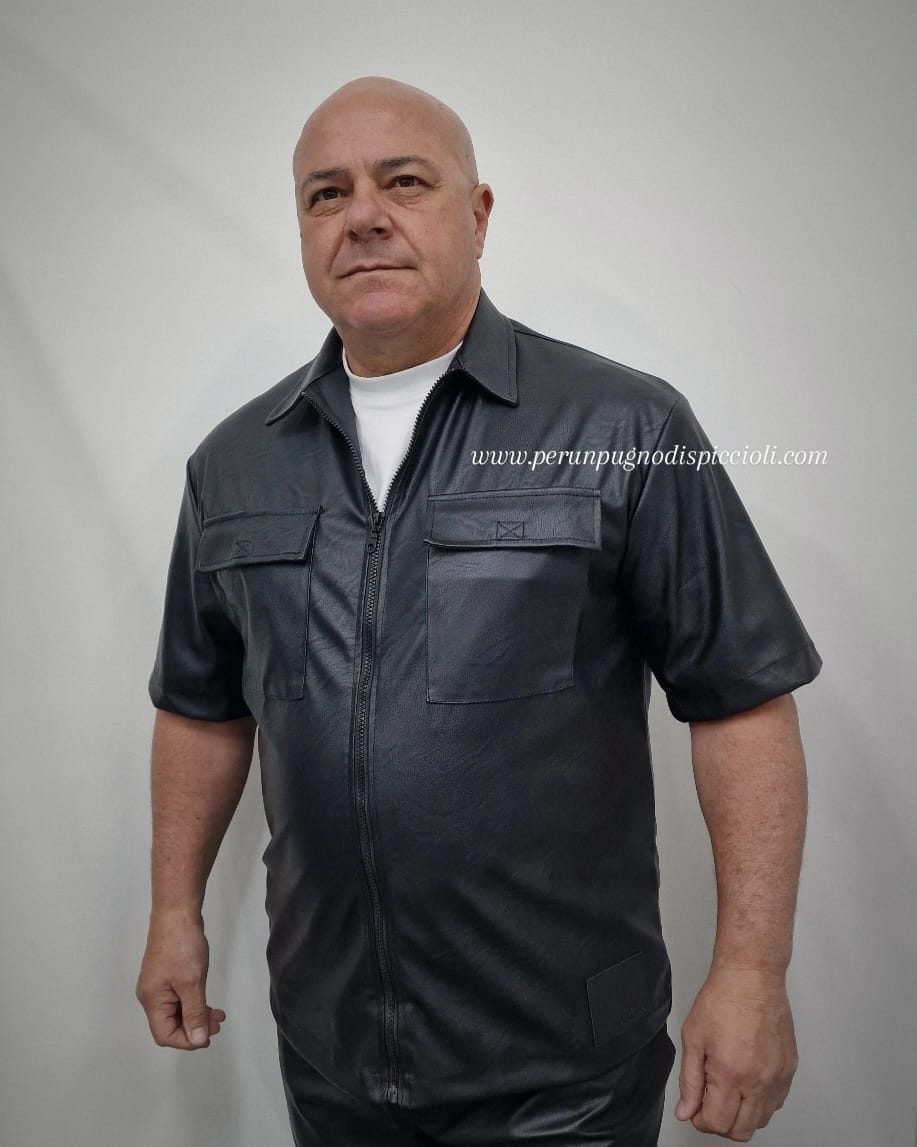 Camicia Reset 2.0 in ecopelle