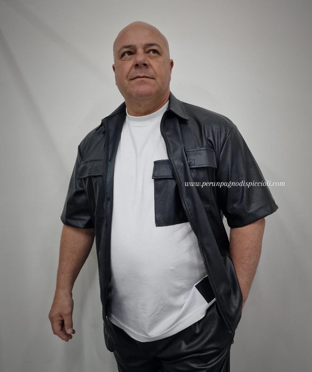 Camicia Reset 2.0 in ecopelle