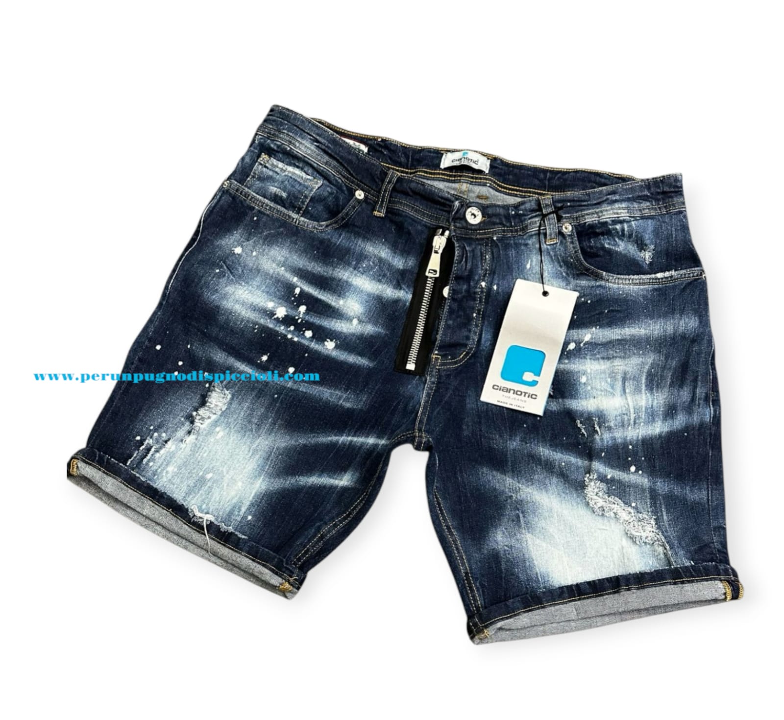 Shorts Cianotic art: DS6 blue max