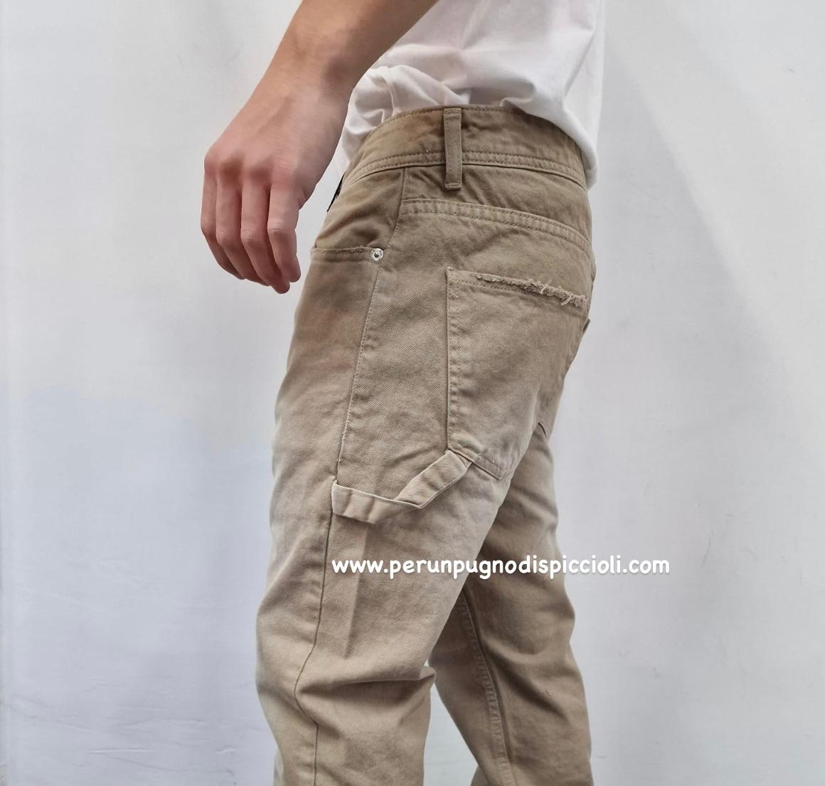 Jeans Cianotic art: straight fit raid carpenter