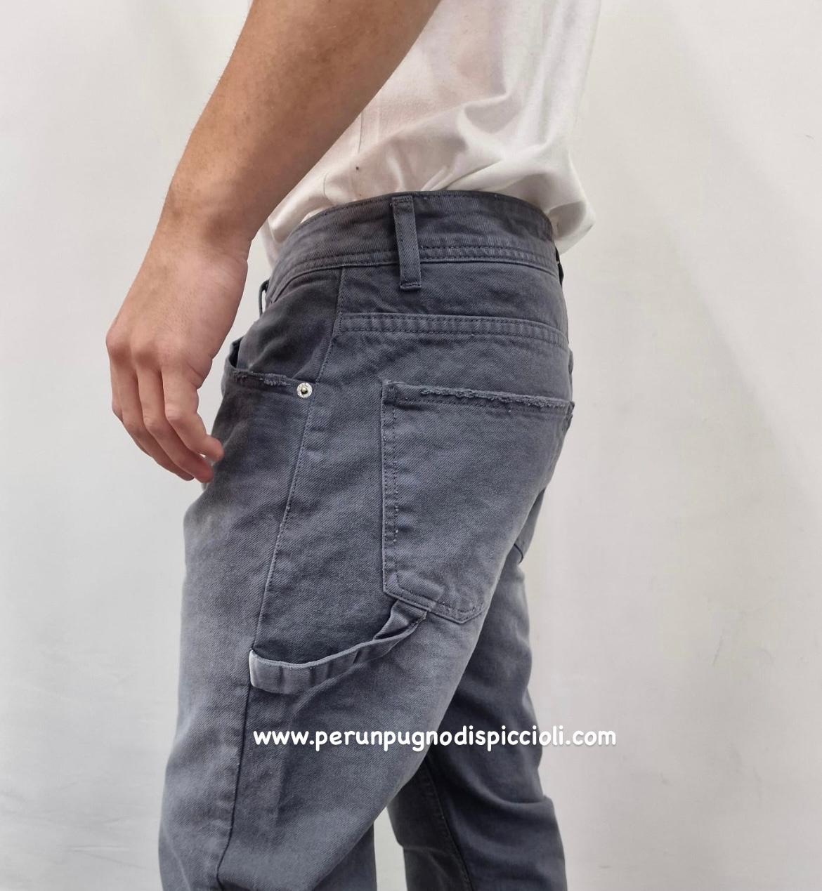 Jeans Cianotic art: straight fit raid carpenter