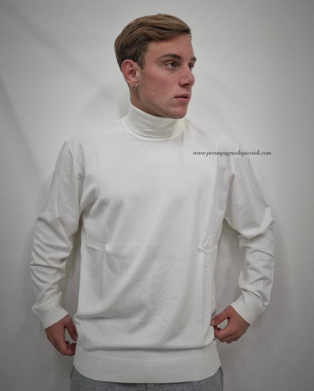 Maglia collo alto Nerovago art: 730007-over