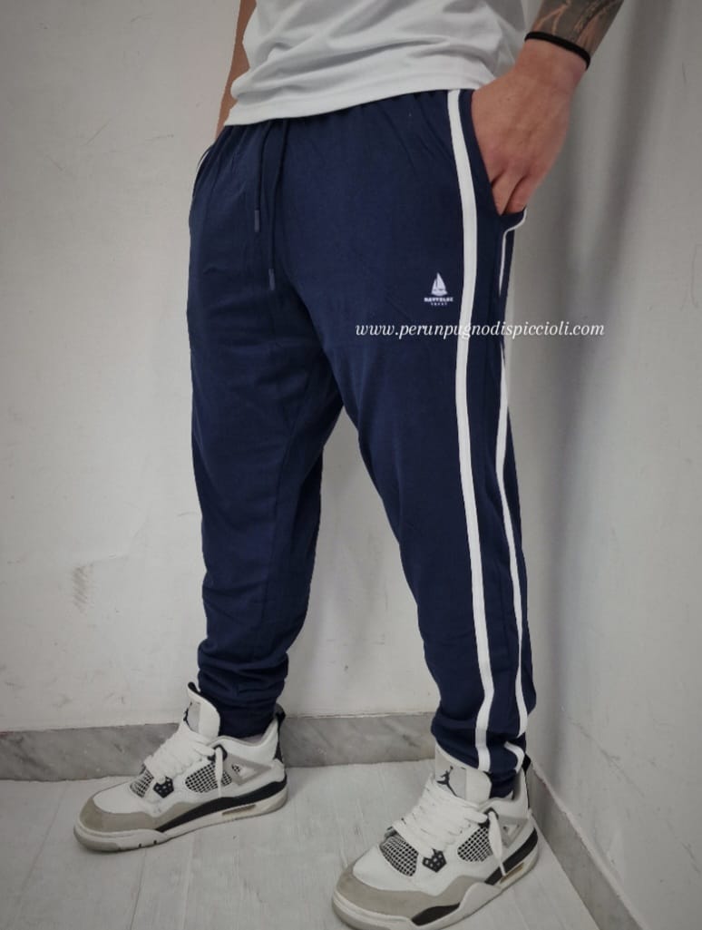 Pantalaccio tuta Navy Blue con righe