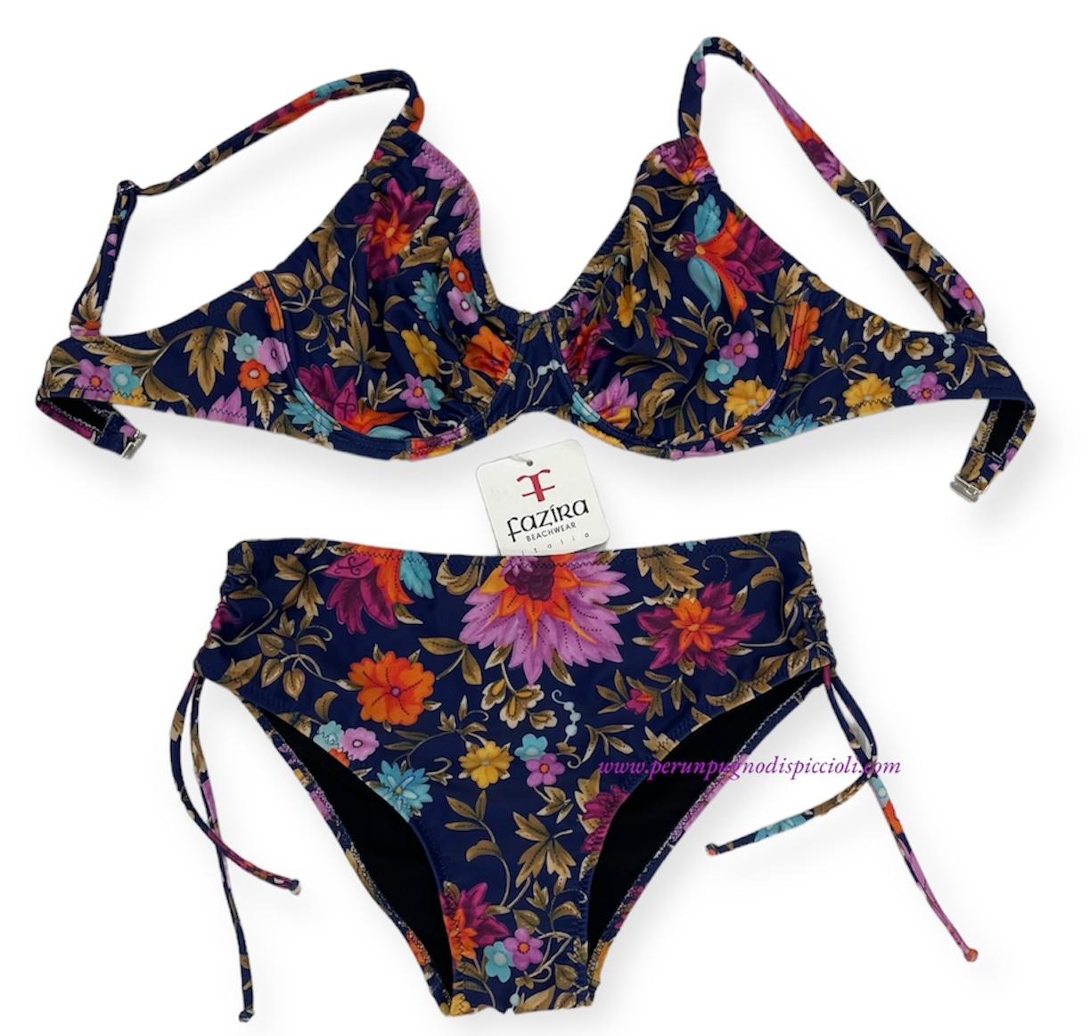 Costume Fazira fiorato