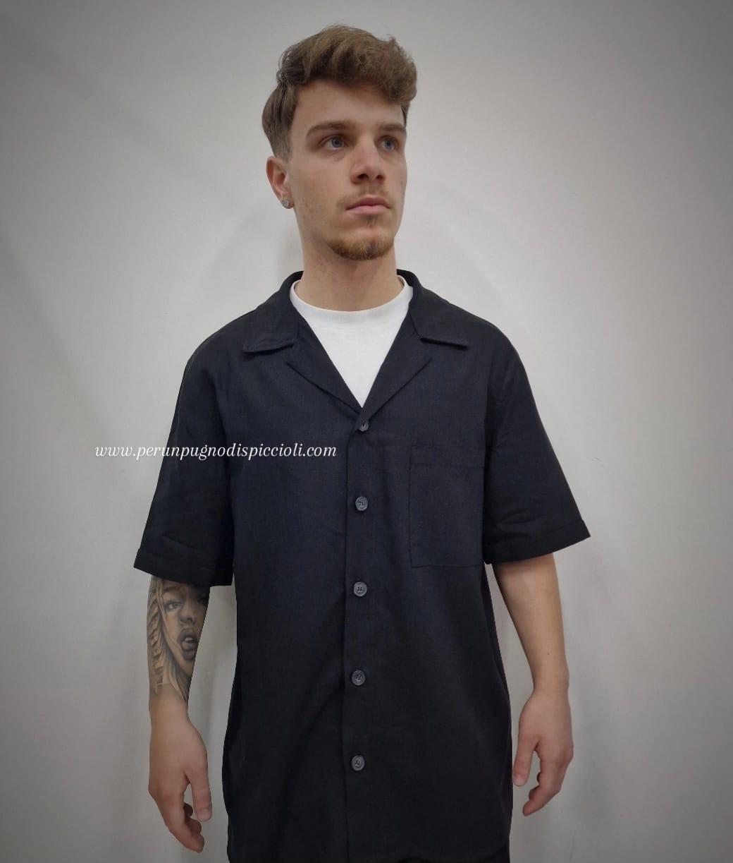 Camicia M/M Noir Fox/ Joe Marvin over