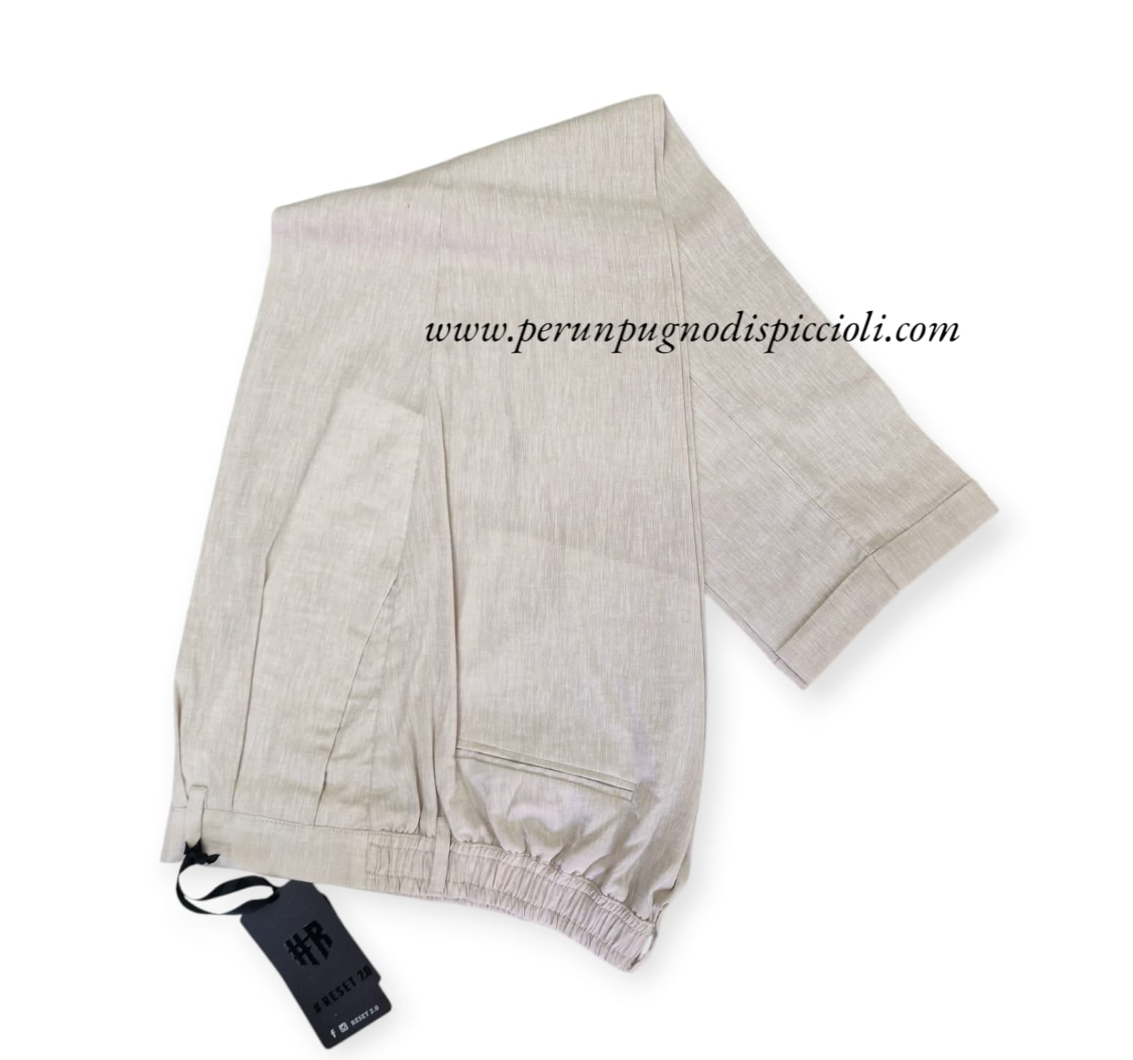 Pantalone Reset 2.0 in lino over