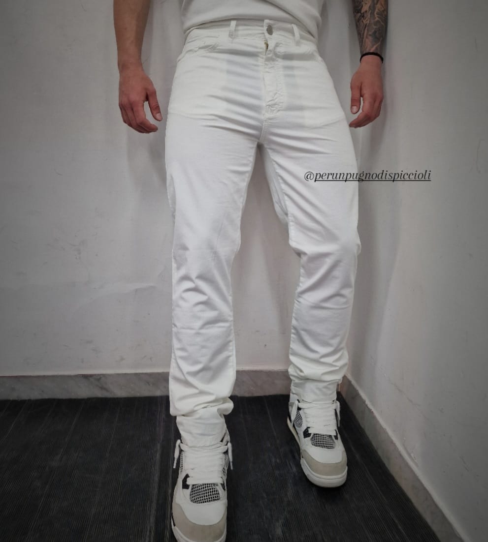 Pantalone Morris in cotone 5 tasche