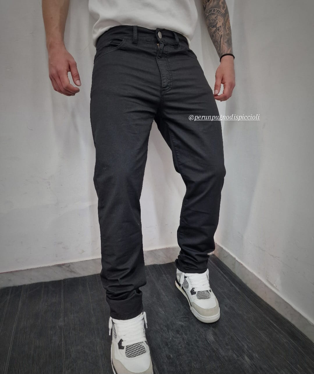 Pantalone Morris in cotone 5 tasche