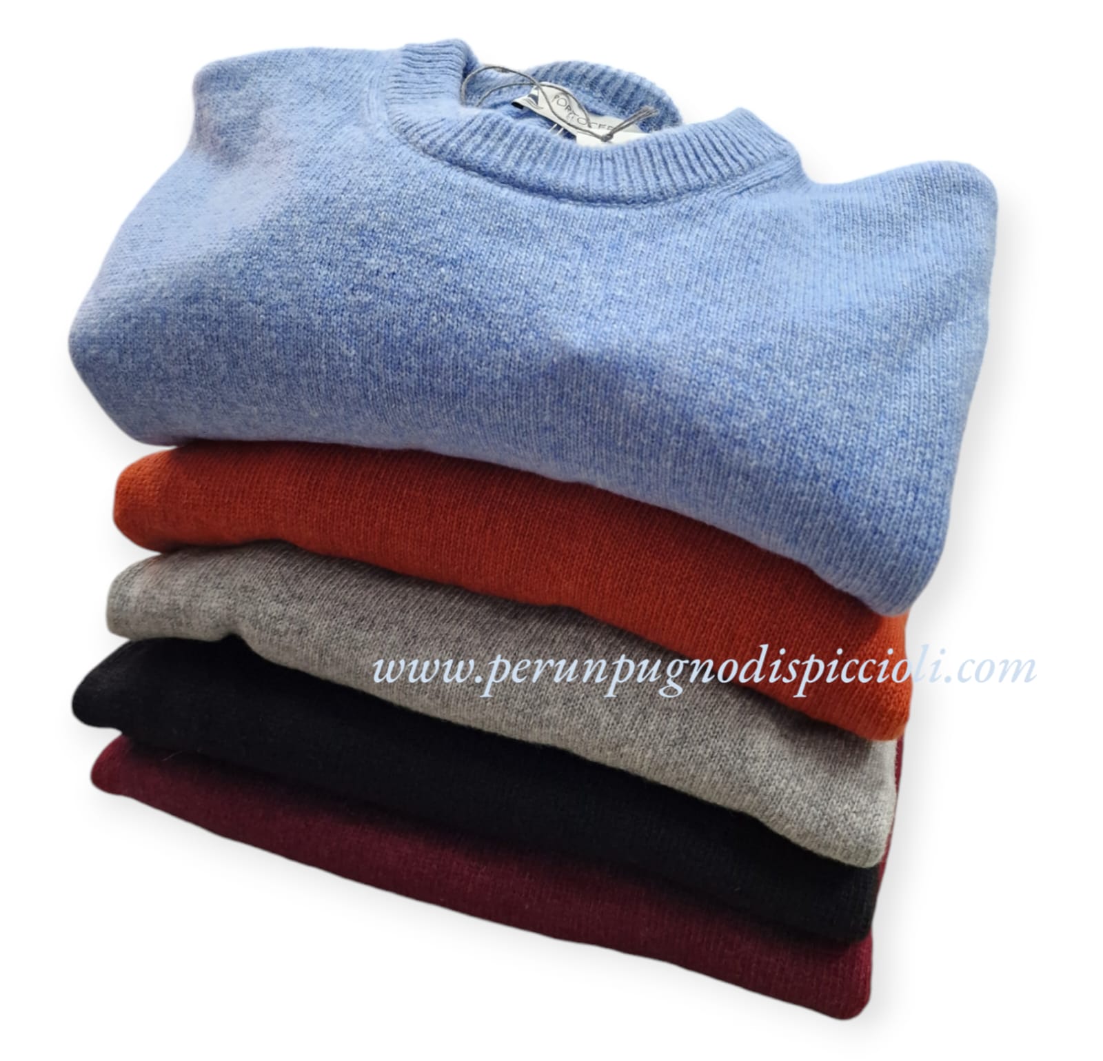 Girocollo Portocervo in lana