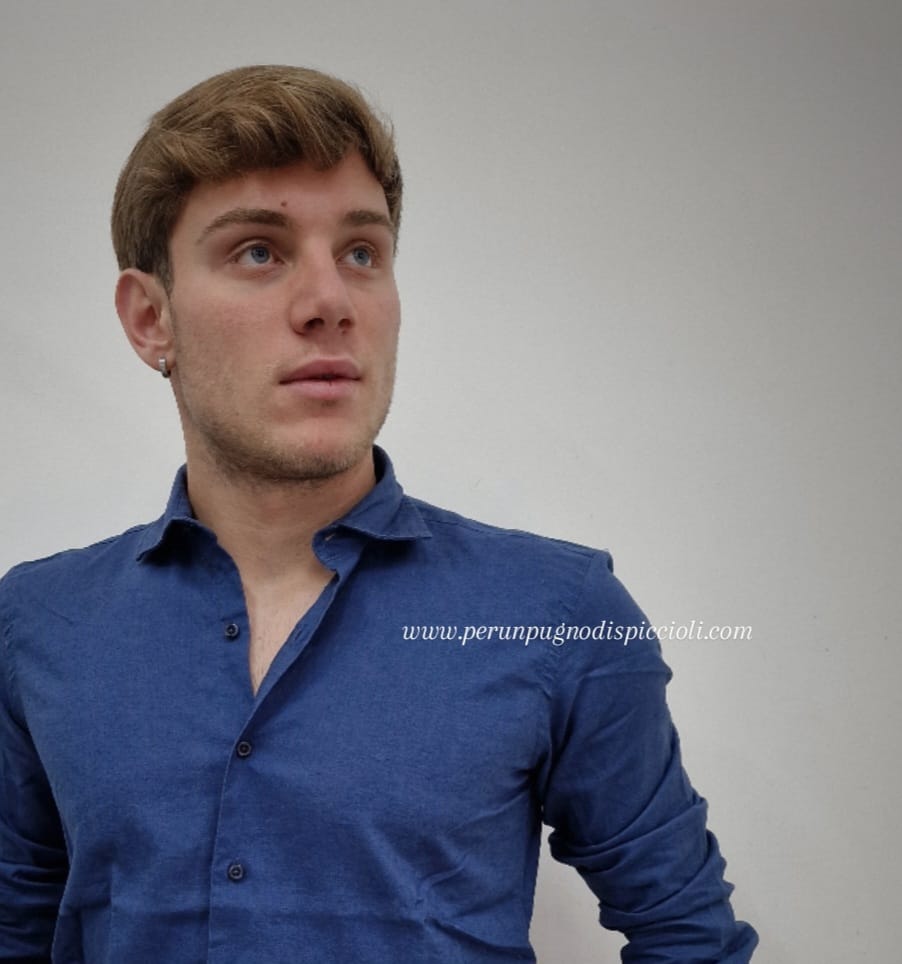 Camicia in lino e cotone Emporio