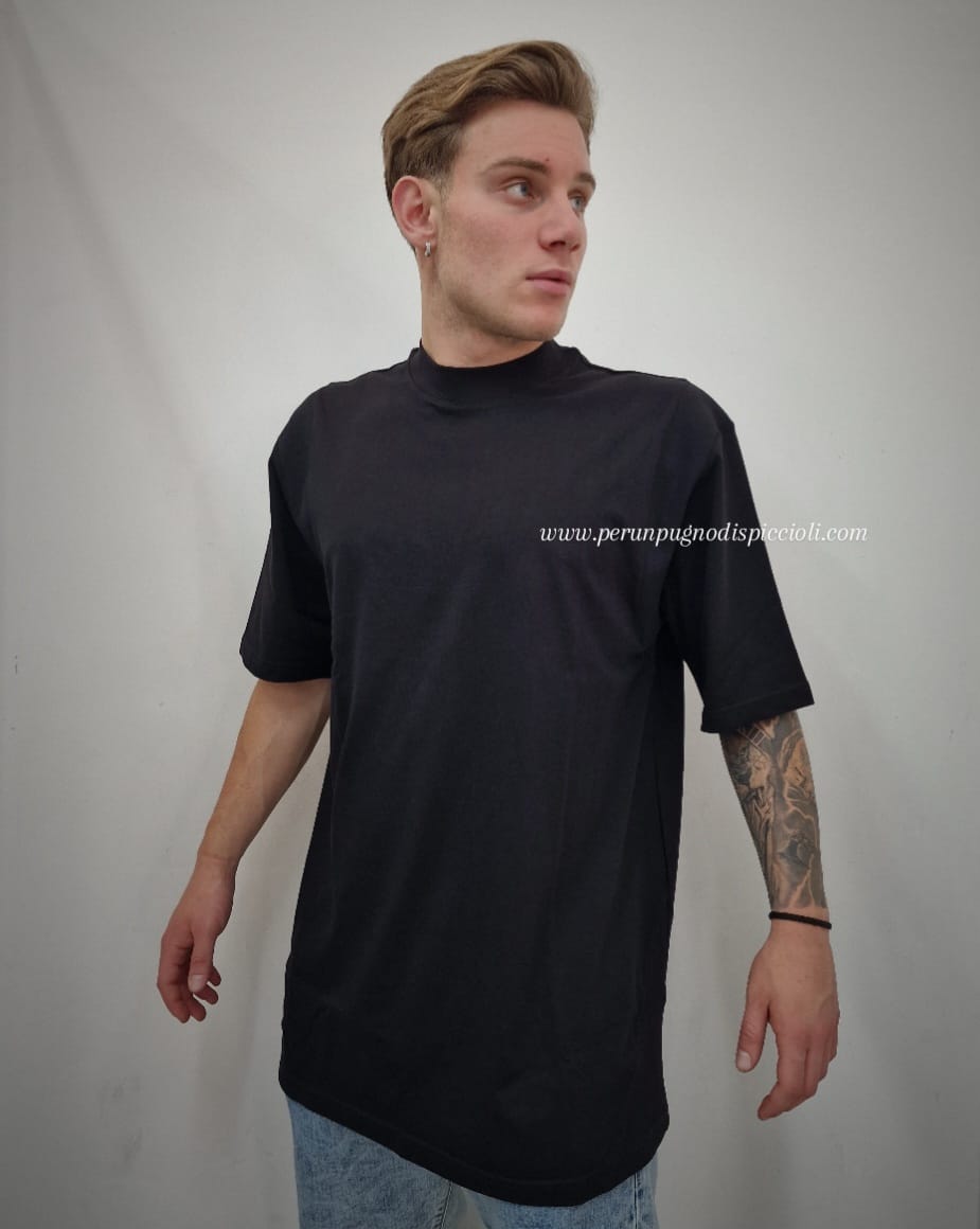 T-shirt Paul Diamond basic con costina