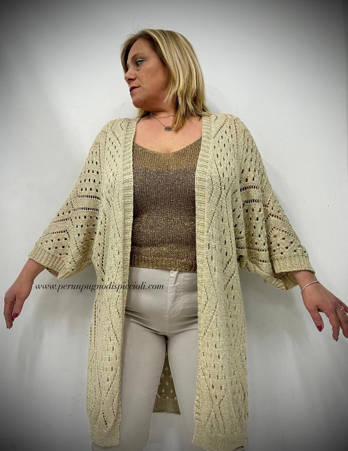 Cardigan Blooma traforato