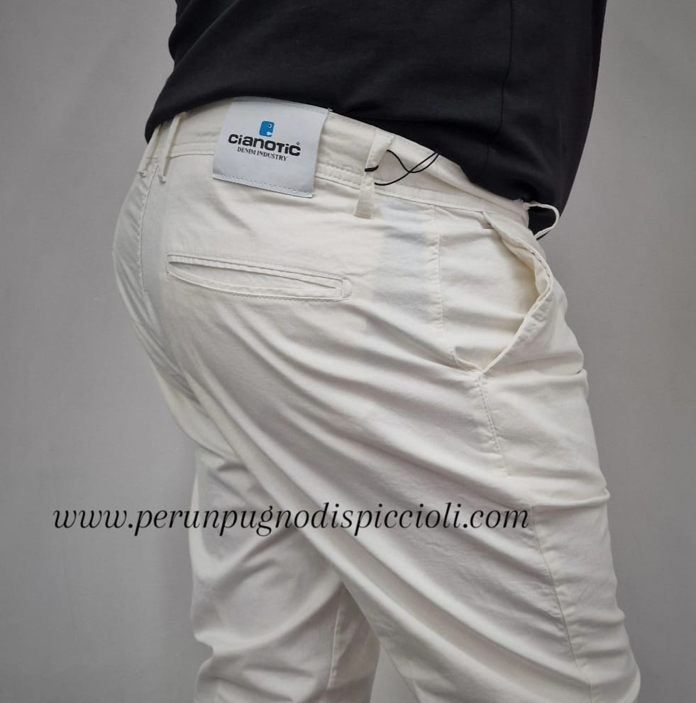 Pantalone Cianotic tasca america in cotone