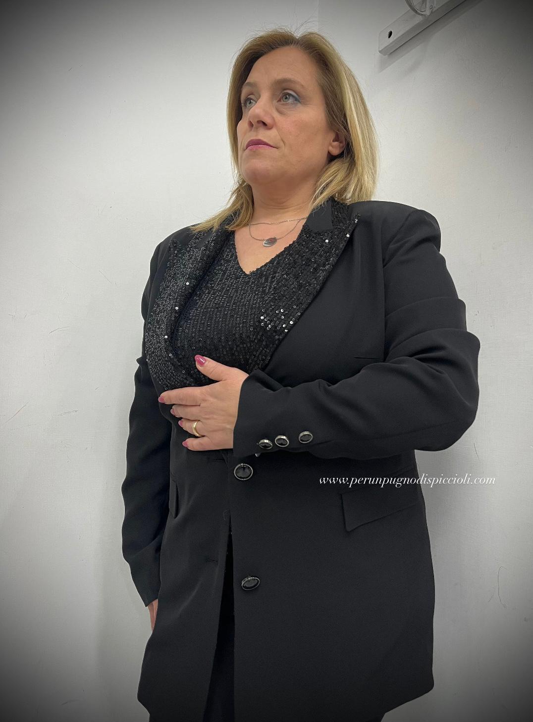 Tailleur Patrizia Blasio in paillettes