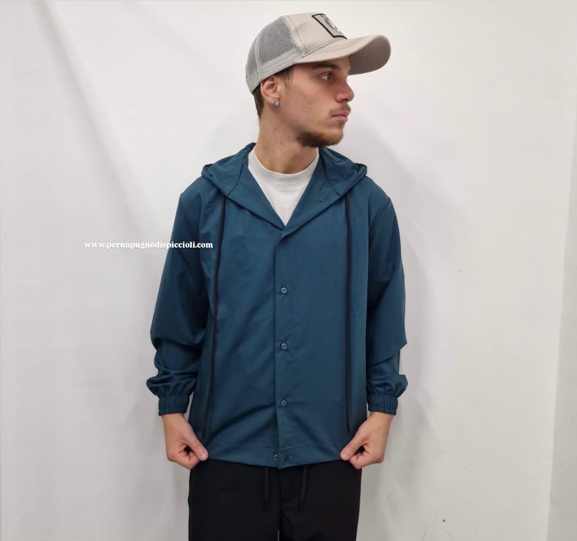 Camicia con cappuccio Reset 2.0