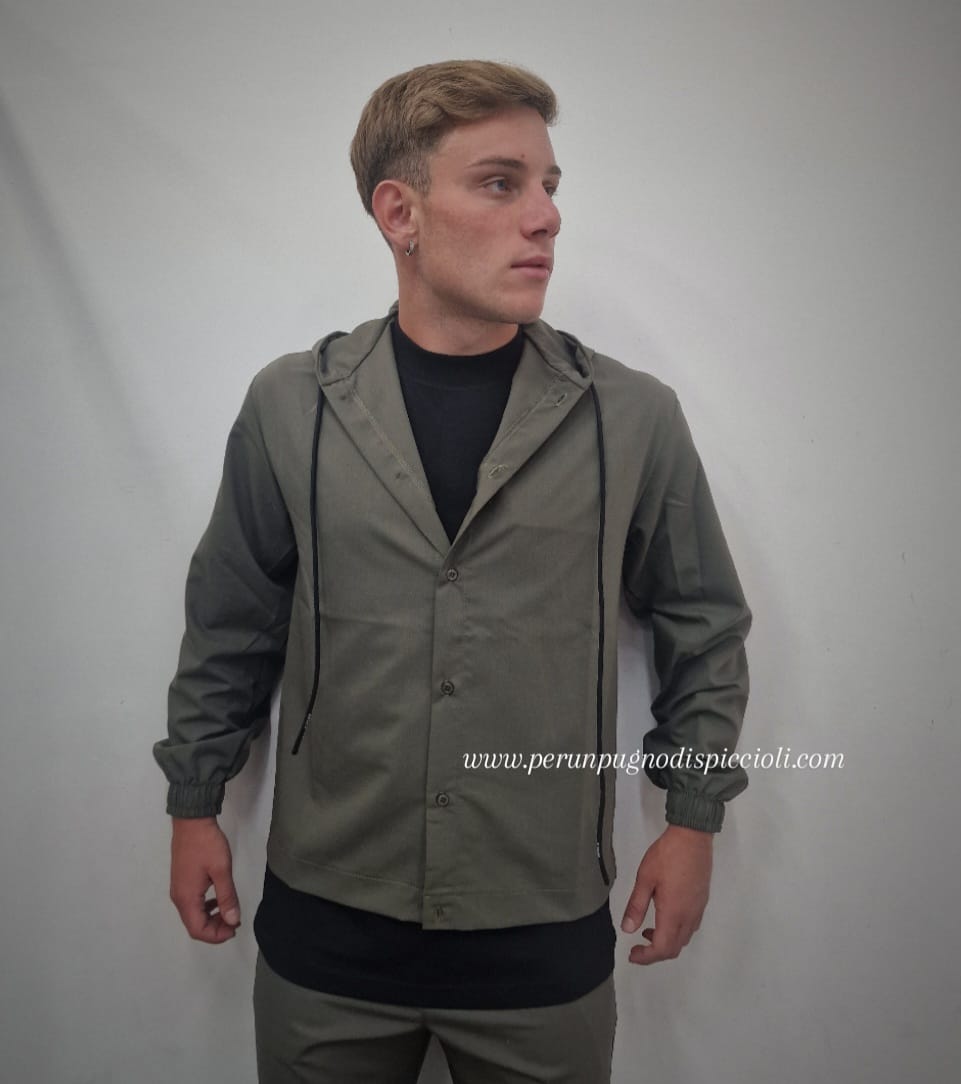 Camicia con cappuccio Reset 2.0 over