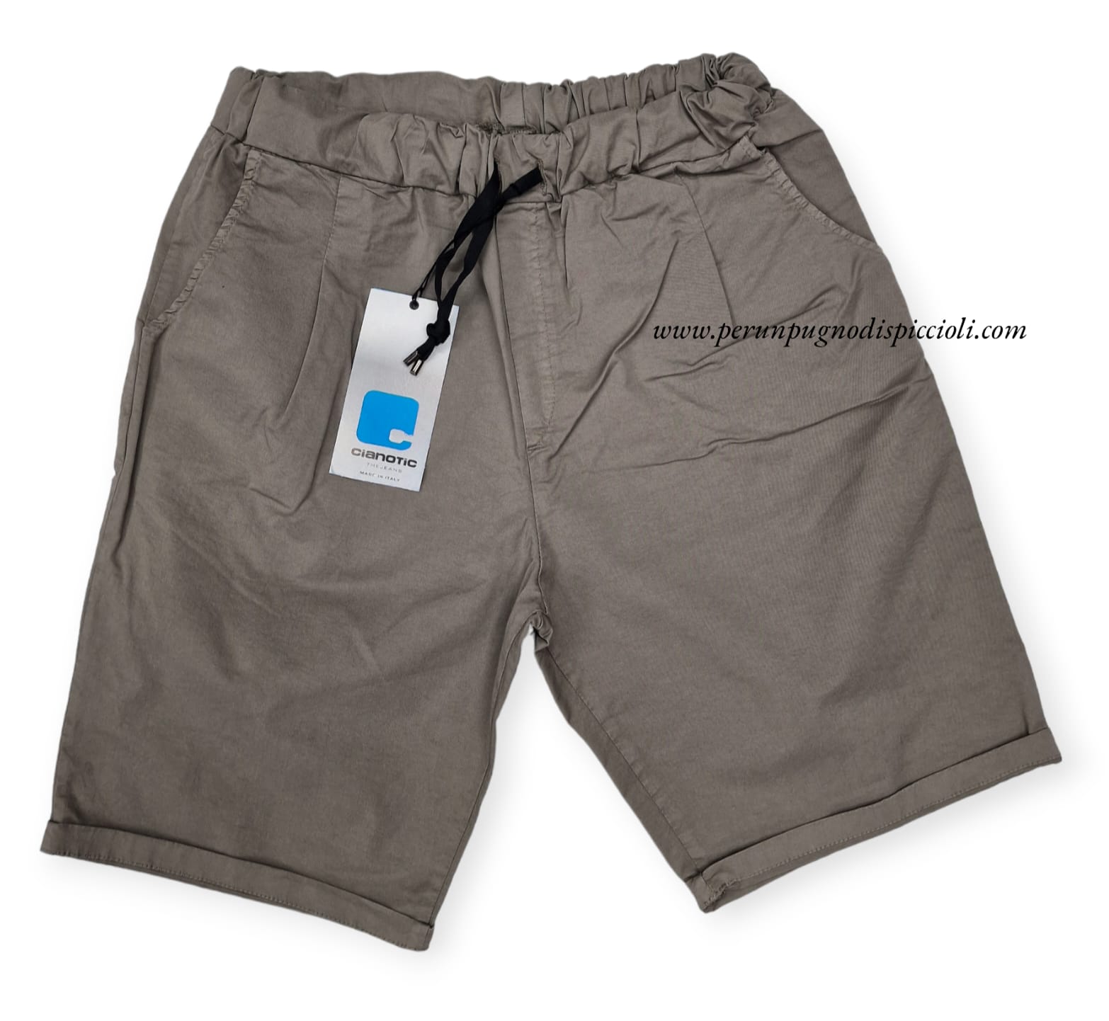 Shorts Cianotic con elastico art: Luis cotton