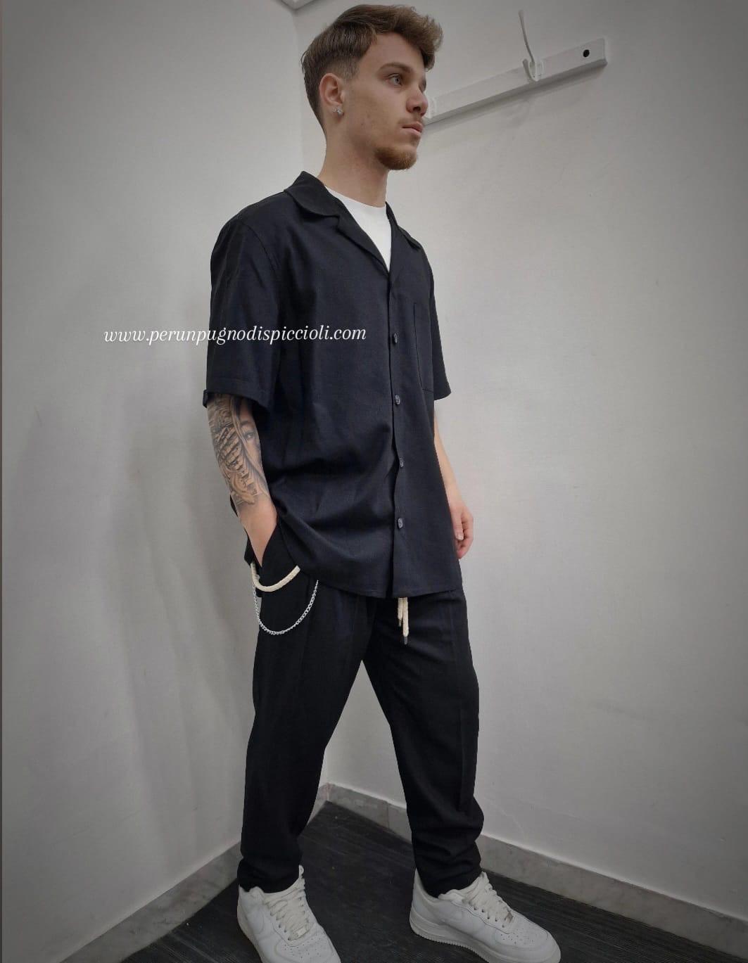 Camicia M/M Noir Fox/ Joe Marvin over
