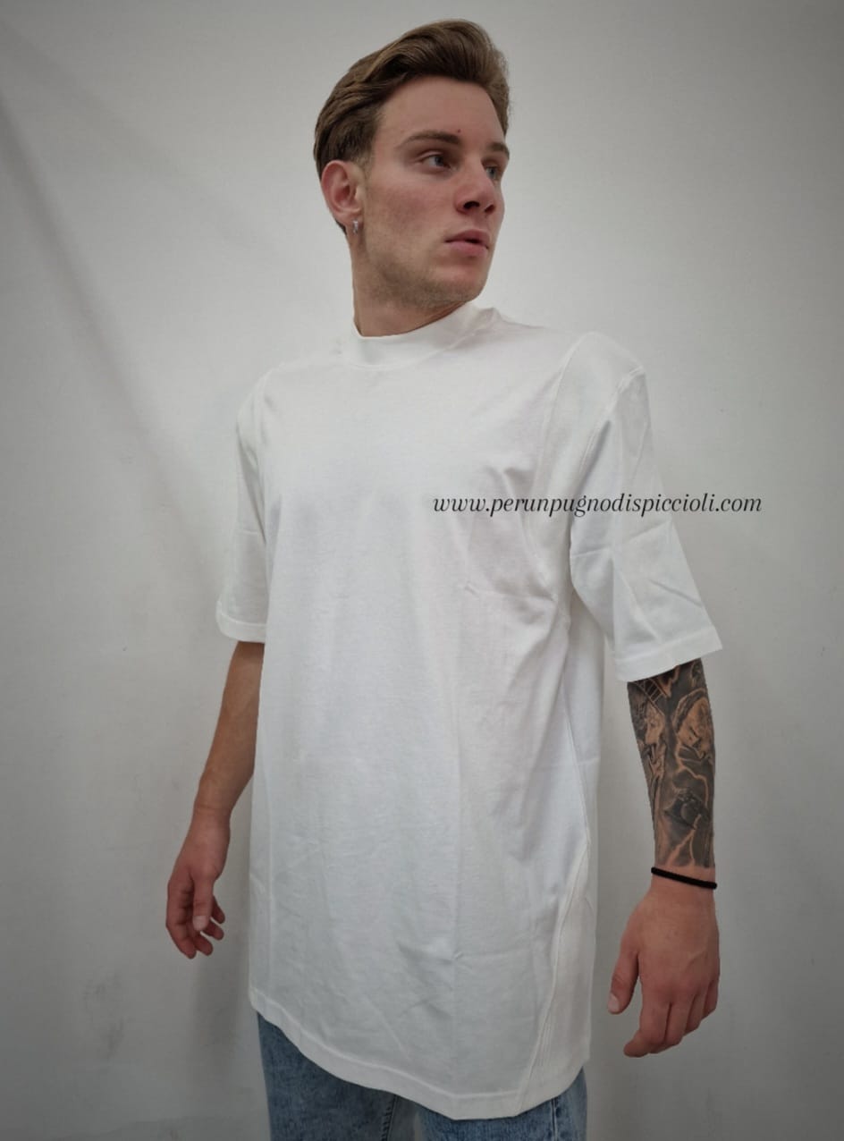 T-shirt Paul Diamond basic con costina