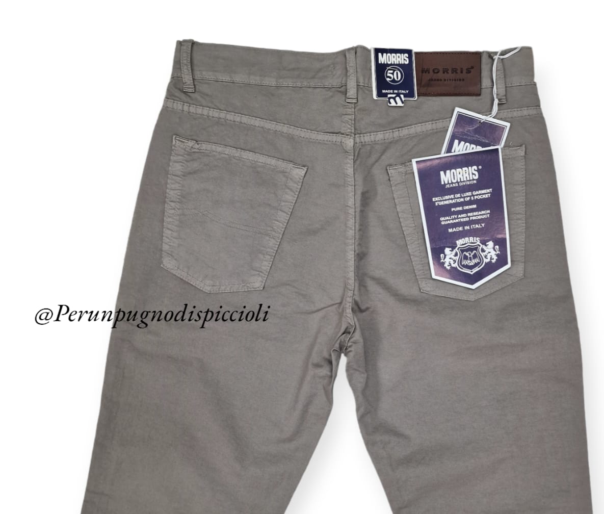 Pantalone Morris in cotone 5 tasche
