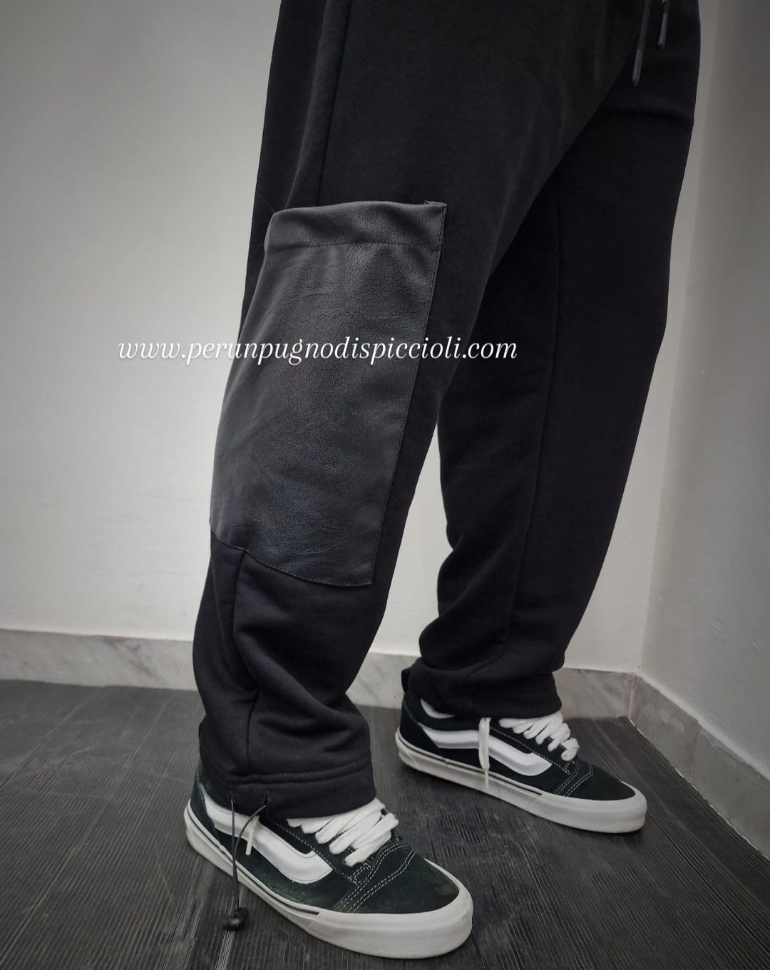 Tuta Reset 2.0 felpa con inserti in pelle