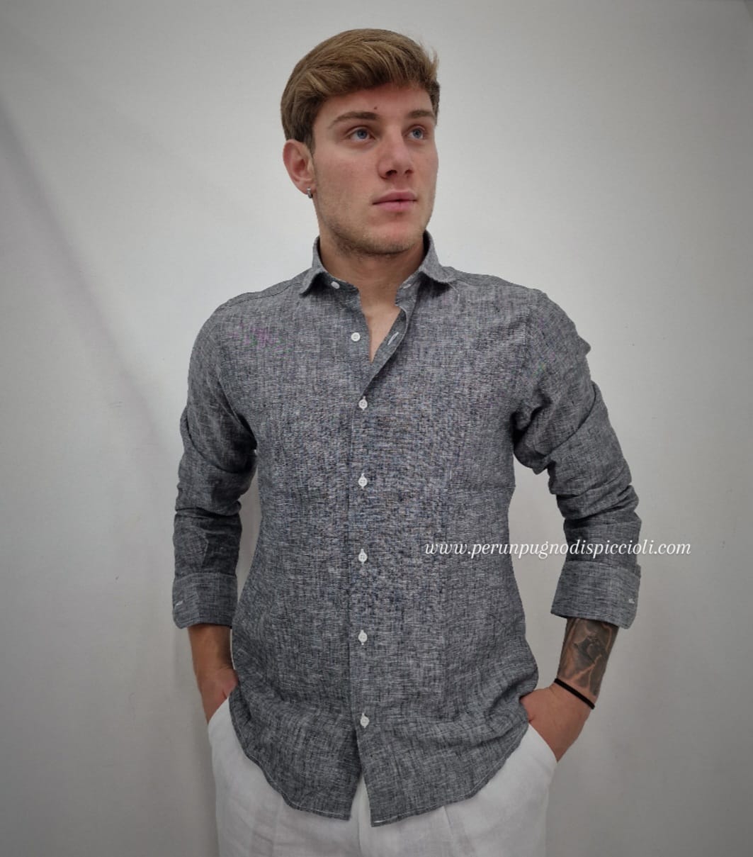 Camicia Guerriero Sartoriale in lino