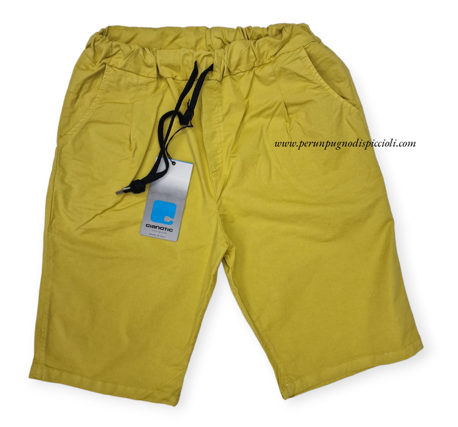 Shorts Cianotic con elastico art: Luis cotton