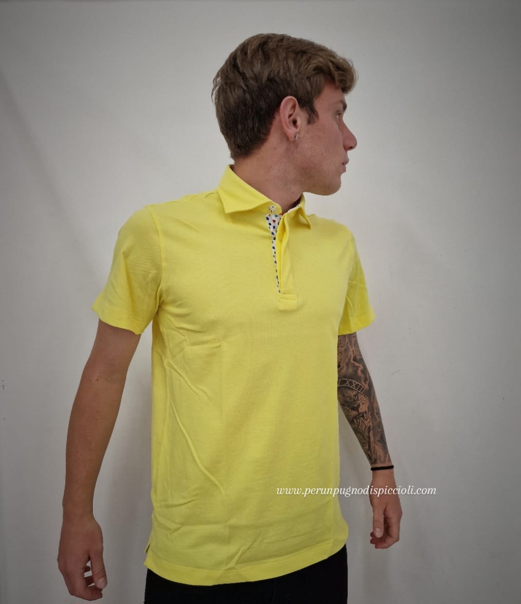 Polo Portocervo collo a camicia fantasia art: PL02