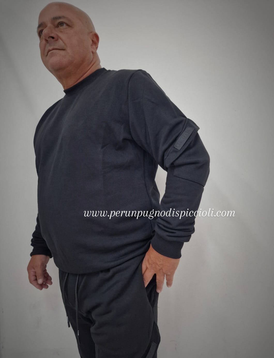 Tuta felpa con tasca obliqua Reset 2.0