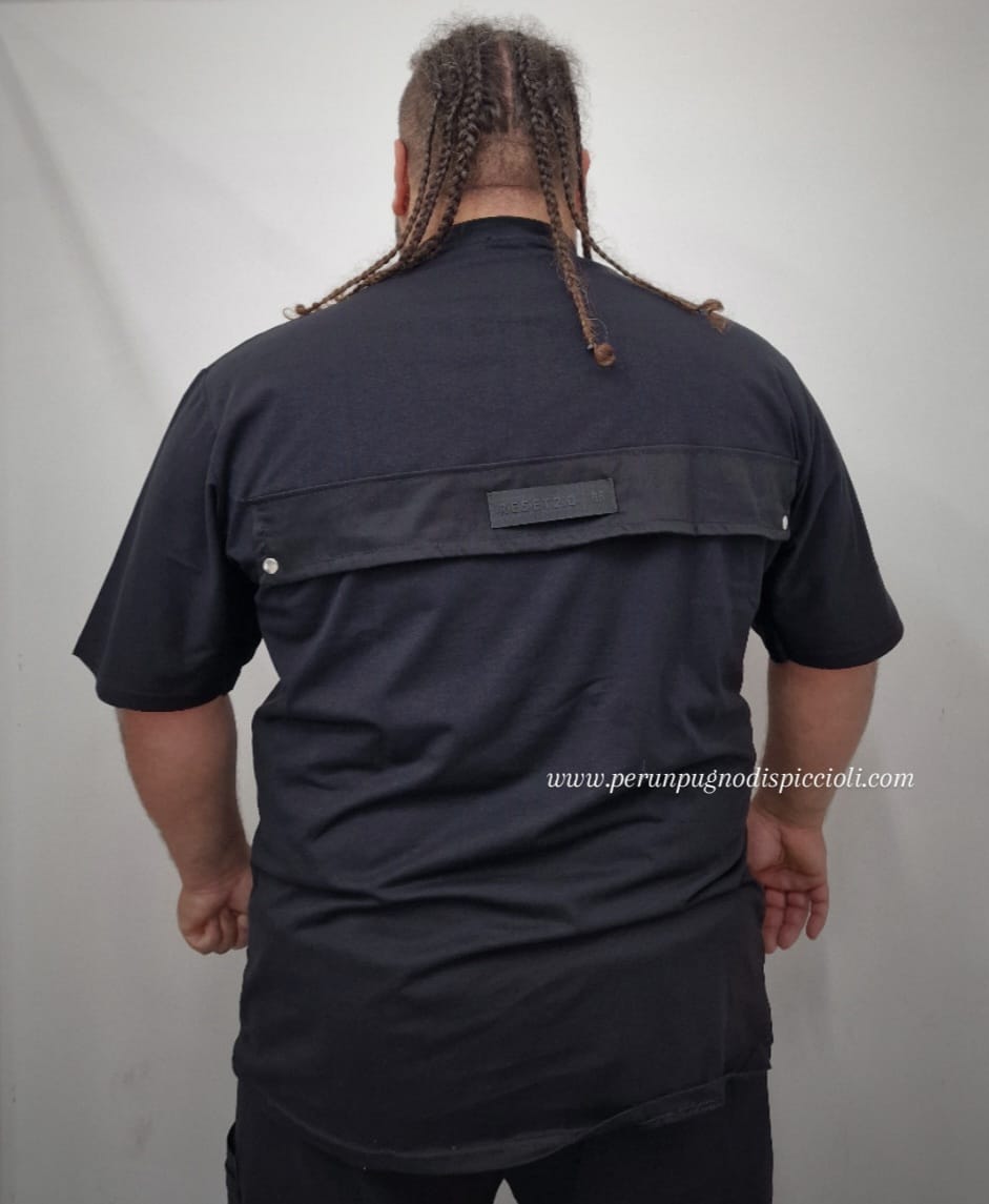 T-shirt Reset 2.0 con balza lucida