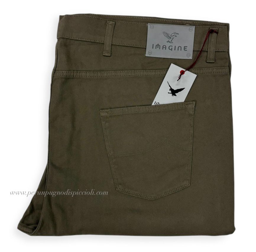Pantalone Imagine 5/ tasche in gabardina