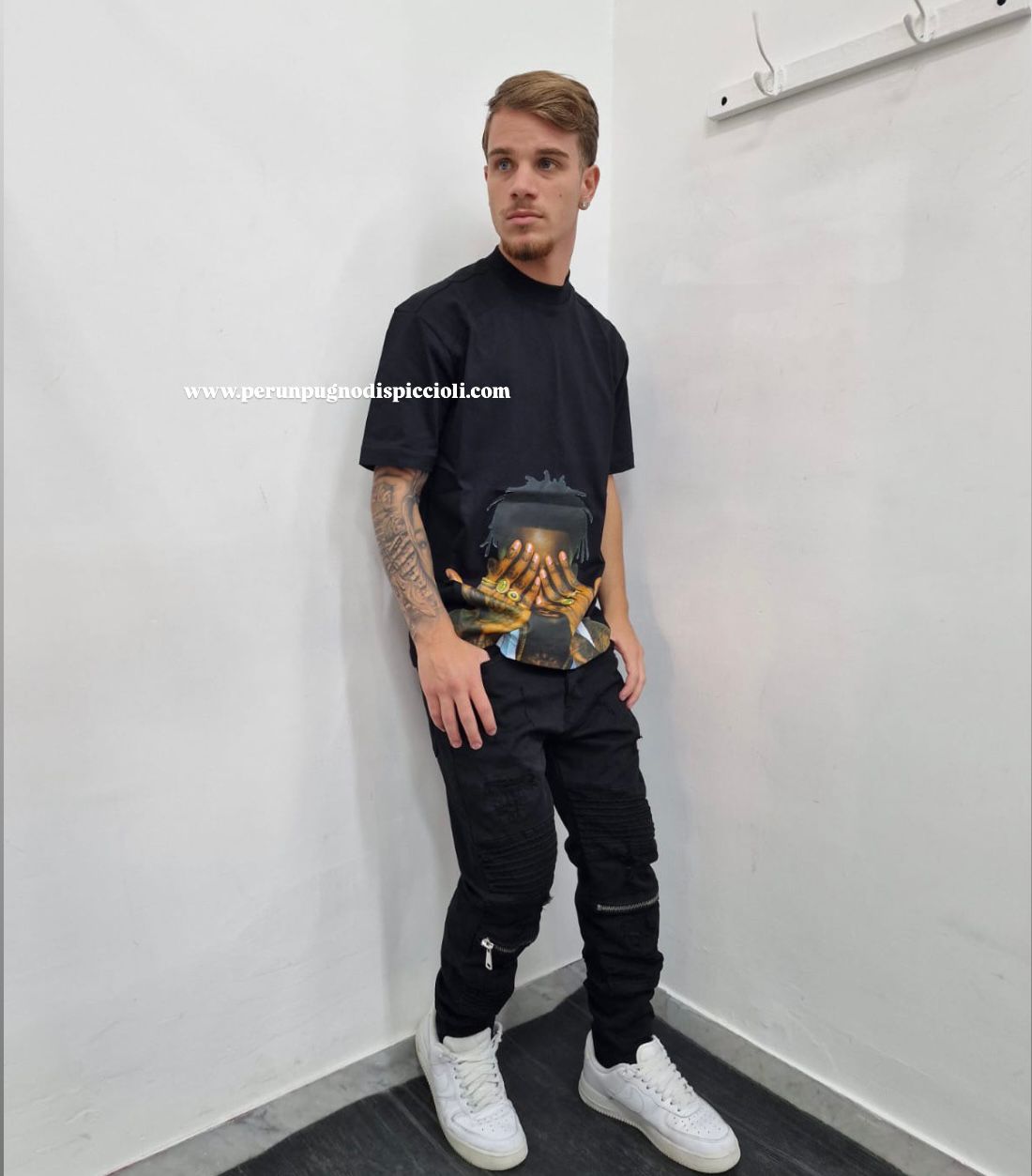 T-Shirt Cianotic art: boy