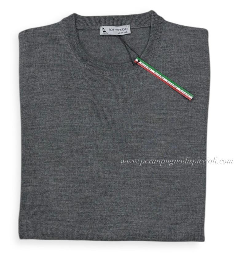 Maglioncino girocollo Portocervo in lana merino