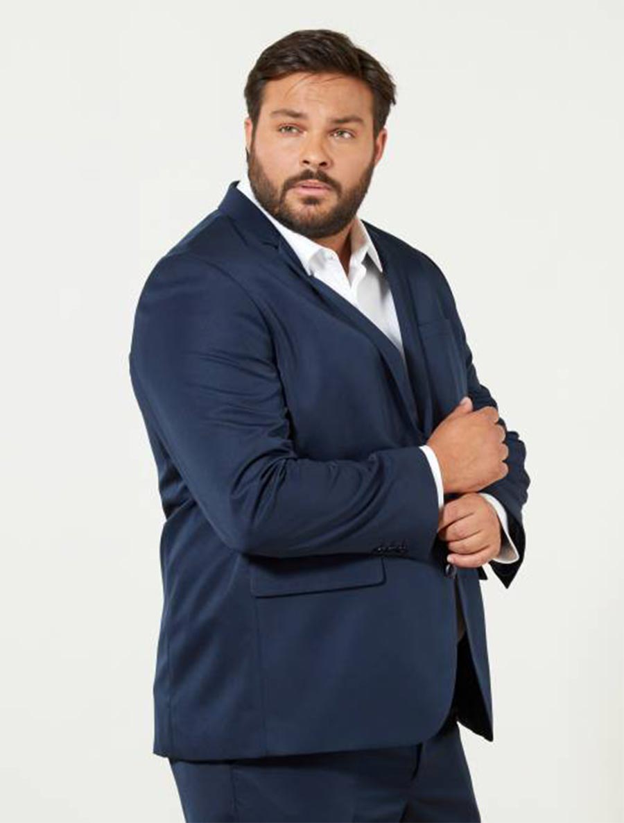 Abiti eleganti, giacche, camicie e pantaloni taglie forti uomo