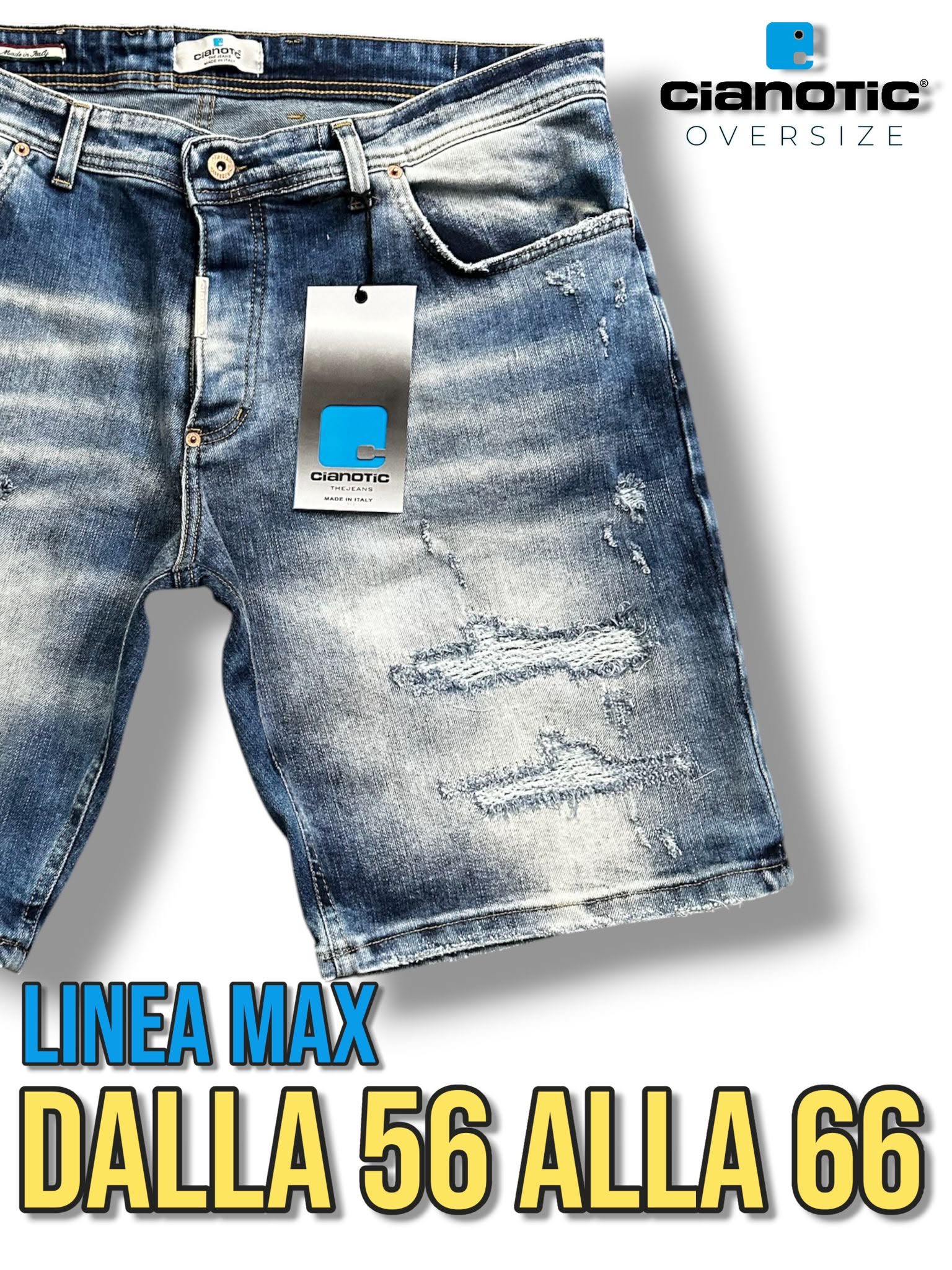 Shorts Cianotic art: jackson blue