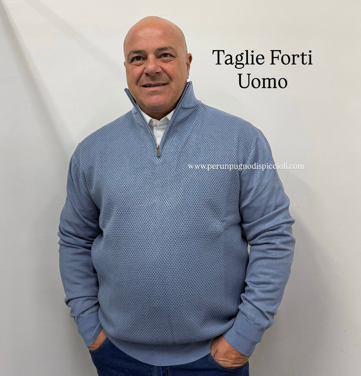 Maglioncino Portocervo in viscosa mezza zip operato art: sia over