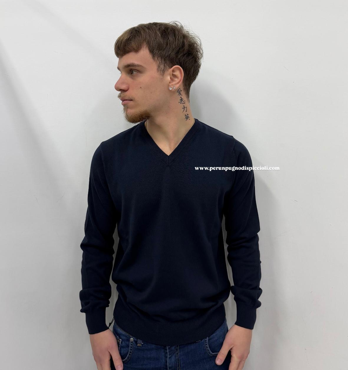 Maglioncino Portocervo in filo Art: RS602Y scollo V