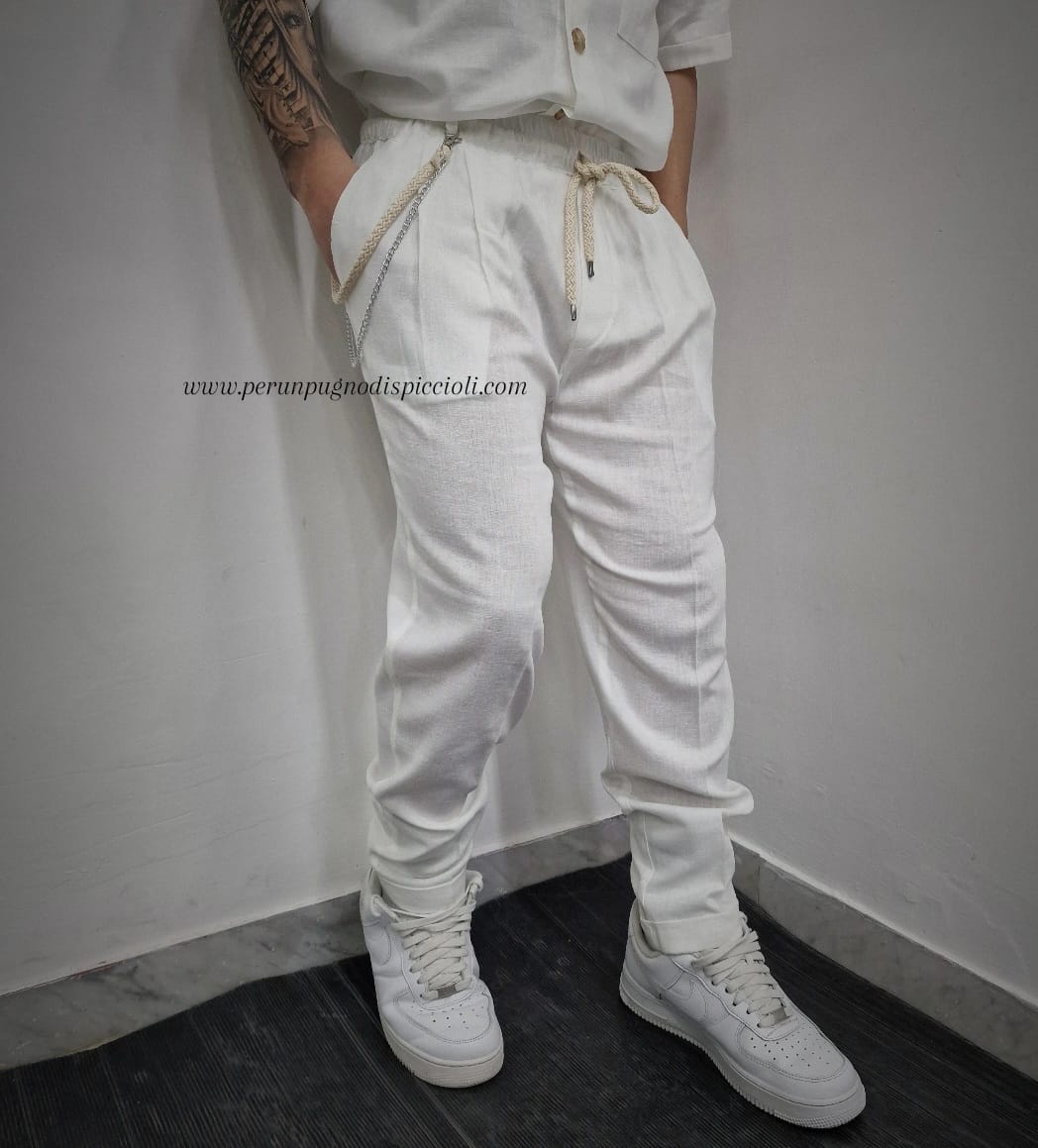 Pantalone con elastico Joe Marvin/ Noir Fox