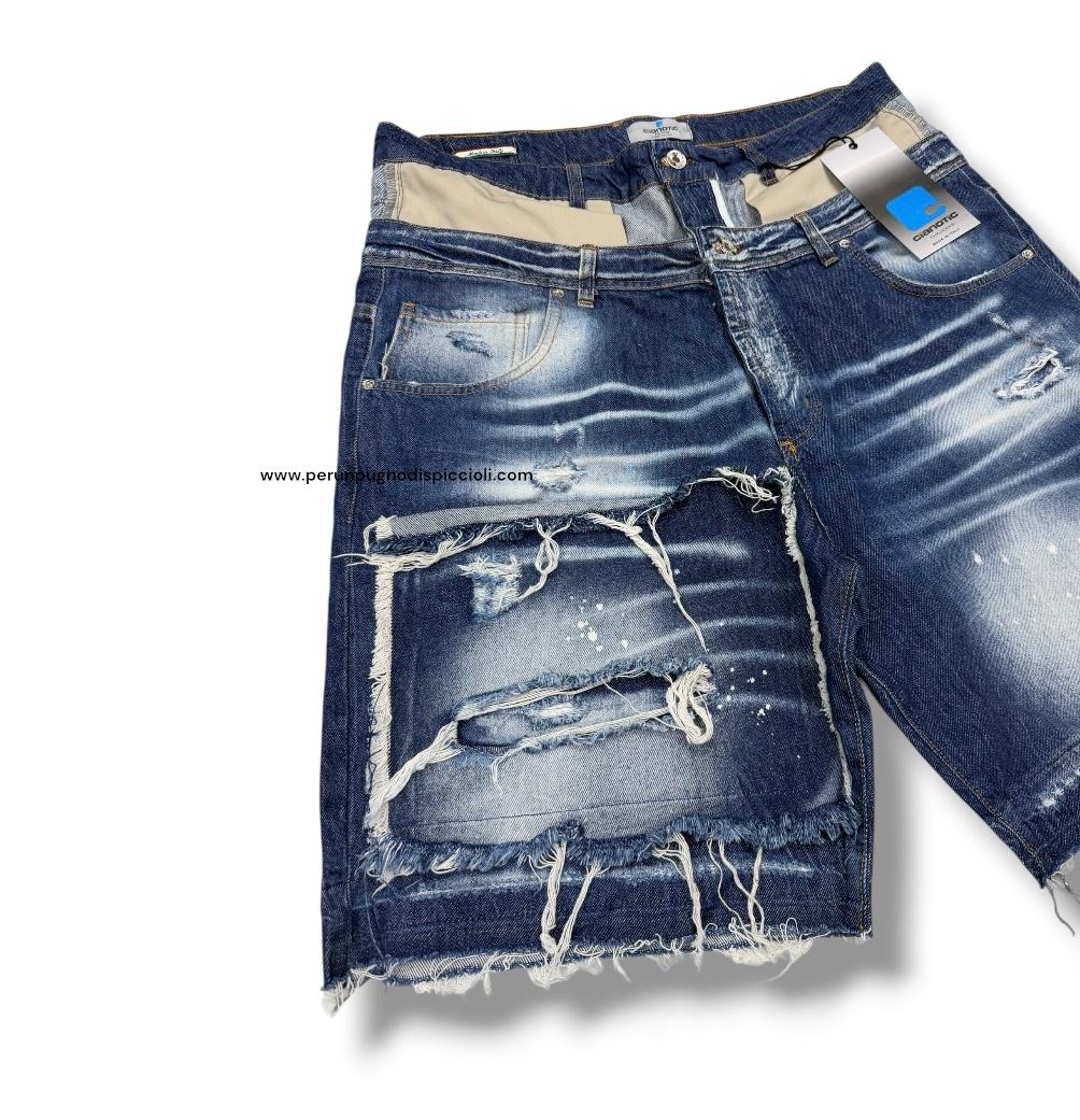 Shorts Cianotic art: 389 DSQ blu max