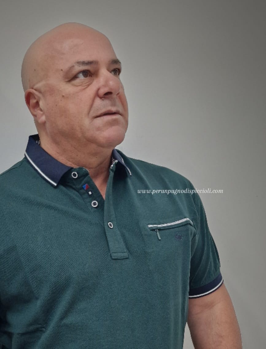 Polo Granchio con taschino con zip