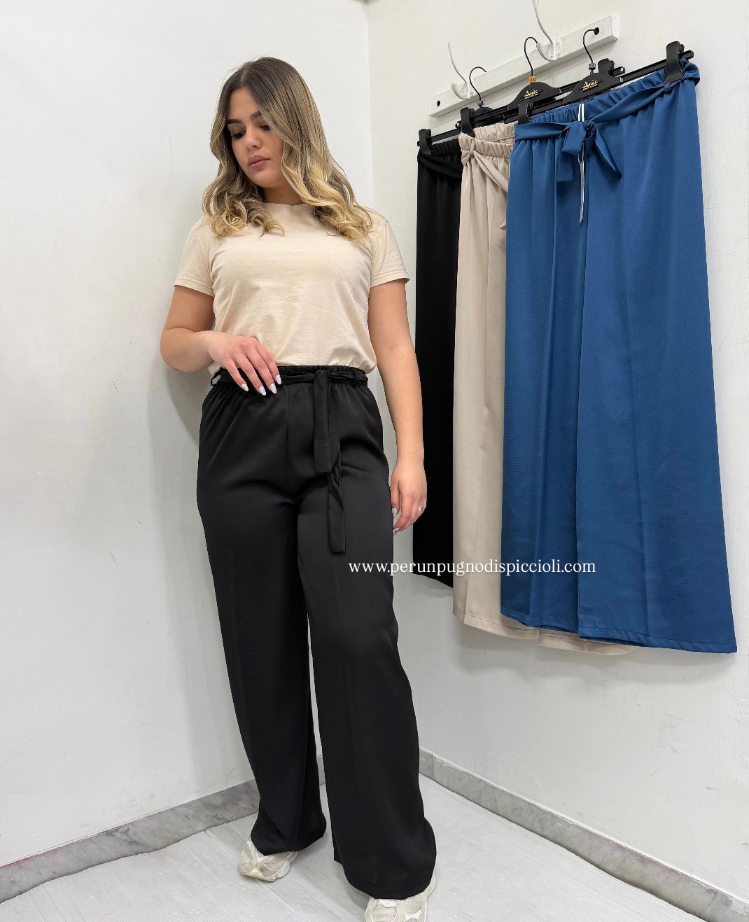 Pantalone Amèe in raso art: PA0756