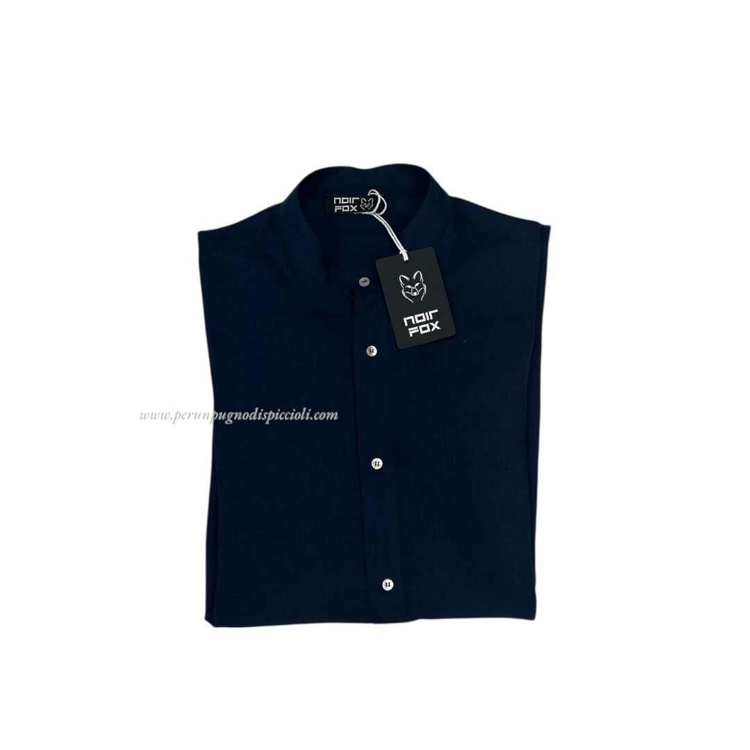 Serafino in lino Noir fox / Joe Marvin over