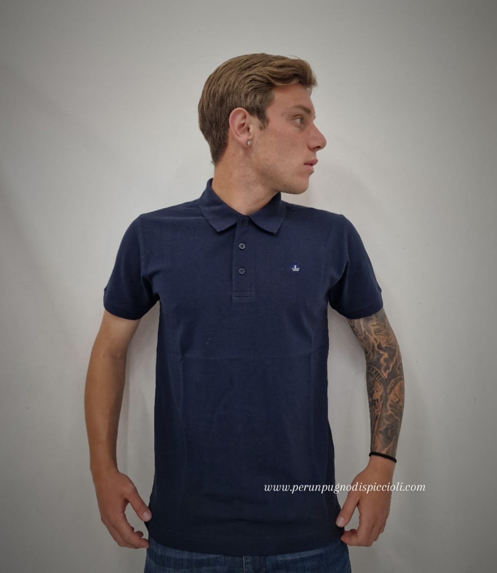 Polo Navy Sail basic