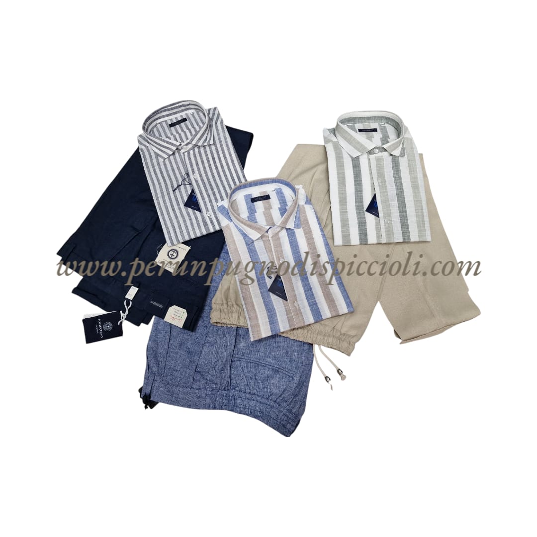 Camicia MC Laurent a righini
